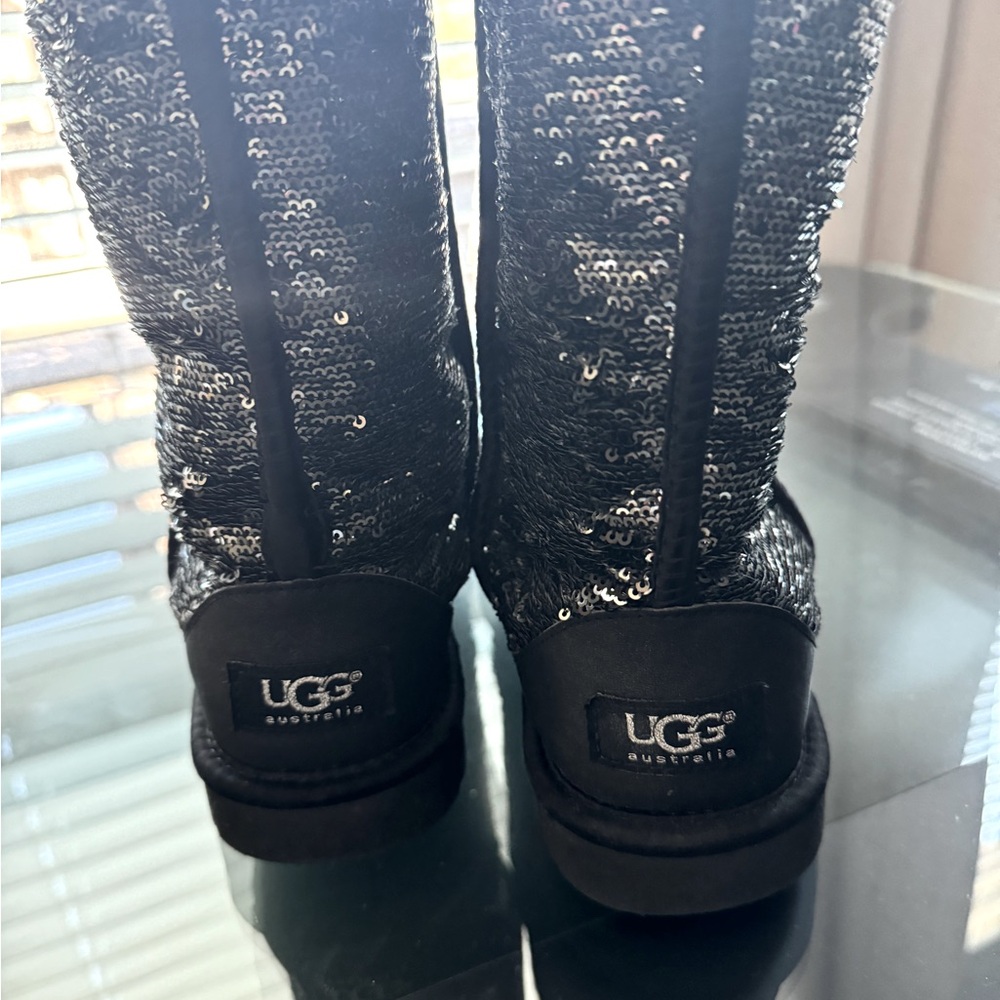 Ugg Sequin Cosmos Black/Silver US 7 Women’s